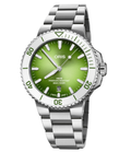 ORS Aquis Watch with Summer Green Dial, 41.50mm