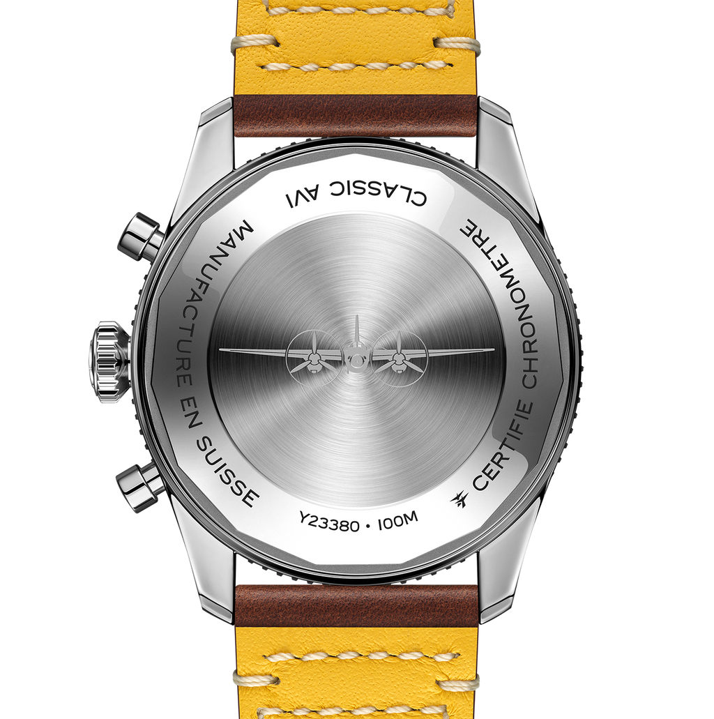 BRT Classic AVI Chronograph 42 Mosquito Watch with Black Dial