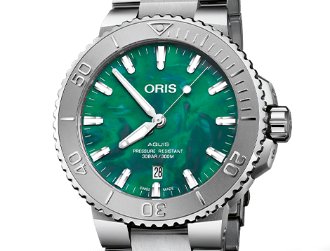 ORS X Bracenet Watch with Green Dial, 36.5mm