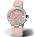 ORS Aquis Date Watch with Pink Mother of Pearl Dial, 36.5mm