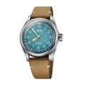 ORS X Cervo Volante Watch with Blue Dial & Leather Strap