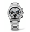 Girard-Perregaux Laureato Chronograph 42mm Watch with Silver and Black Dial