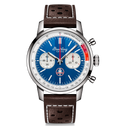 BRT Top Time B01 Shelby Cobra 41mm Watch with Blue Dial
