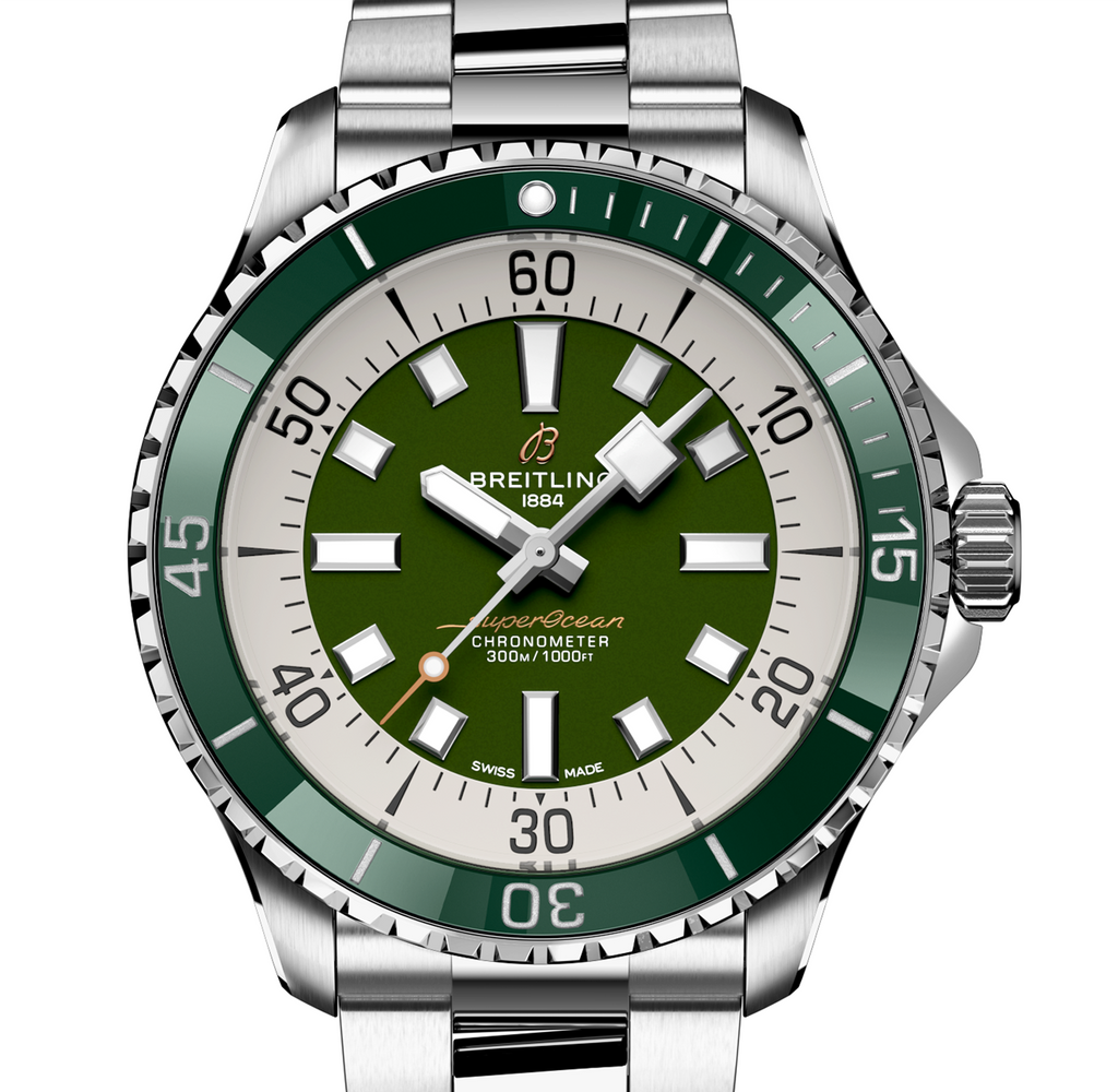 BRT Superocean Green Watch, 44mm