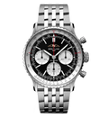BRT Navitimer B01 Chronograph 41 Watch with Stainless Steel Bracelet