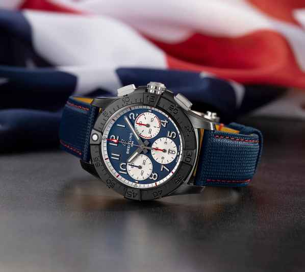 BRT Avenger B01 Chronograph 42 Watch, Night Mission America250 Limited Edition