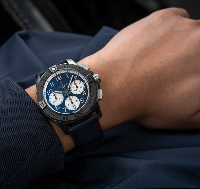 BRT Avenger B01 Chronograph 42 Watch, Night Mission America250 Limited Edition