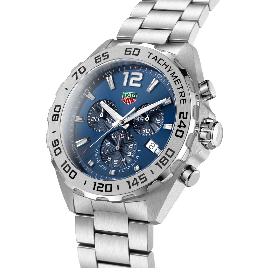 TGHR Formula 1 Men's Chronograph Blue Dial Watch