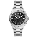 TGHR Aquaracer Professional 200 Date Watch with a Black Dial