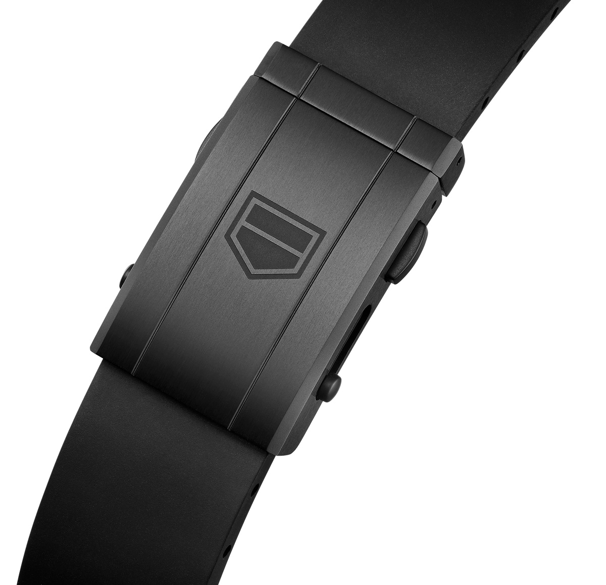 TGHR Carrera Chronograph Extreme Sport Watch with Black Rubber Strap