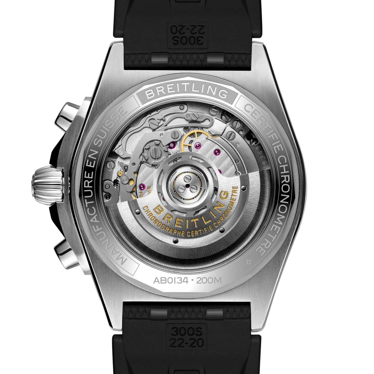 BRT Chronomat B01 Chronograph 42 Watch with Ice Blue Dial