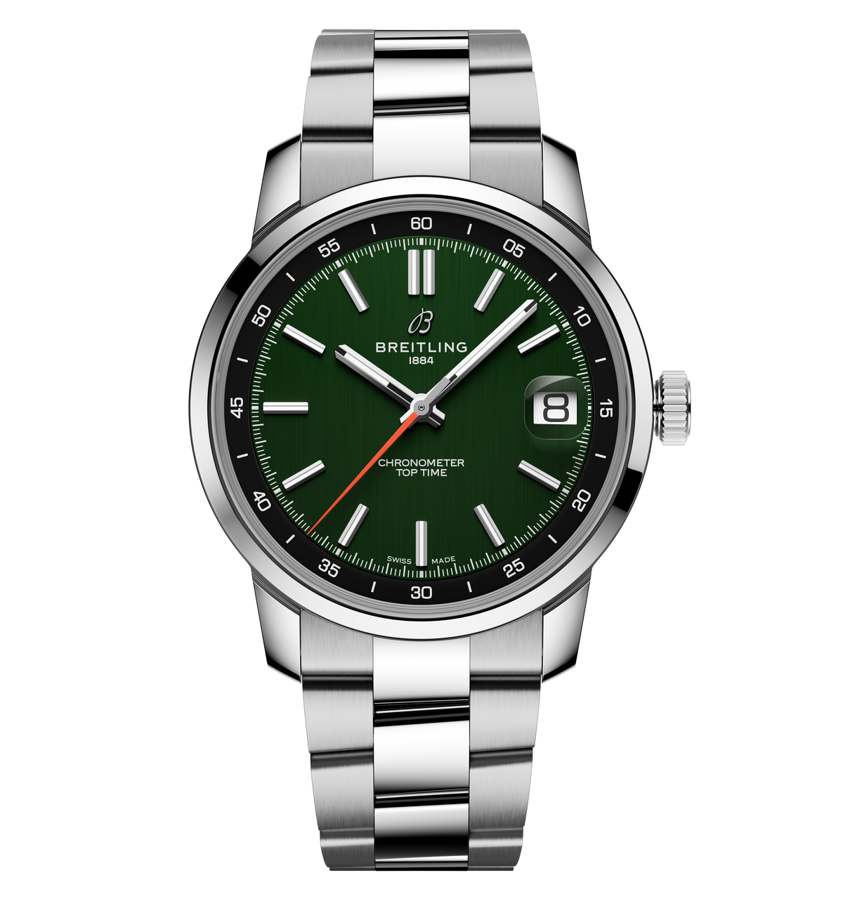 BRT Top Time B31 38mm Watch with Dark Green Dial