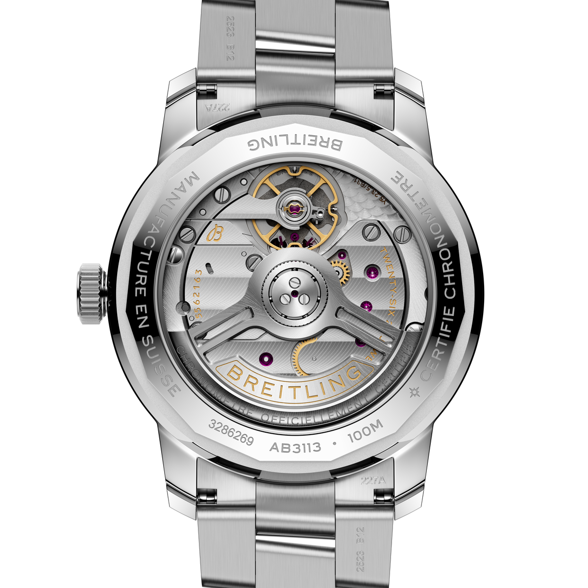 BRT Top Time B31 38mm Watch with Stainless Steel Bracelet