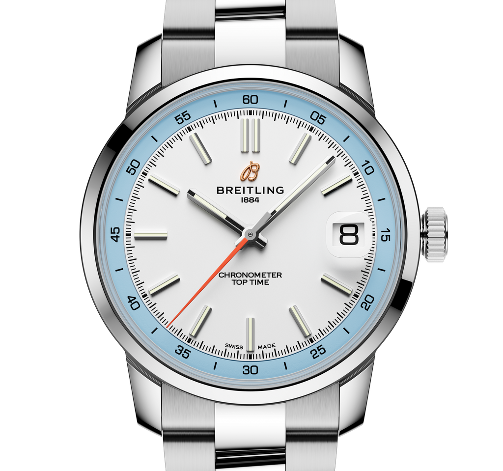 BRT Top Time B31 38mm Watch with Stainless Steel Bracelet