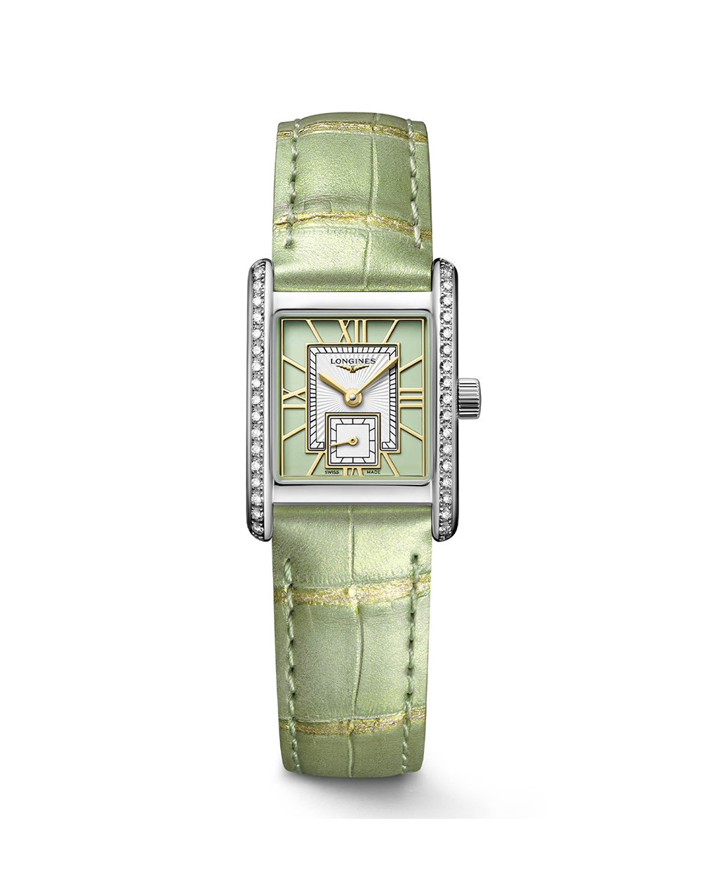 LNGS Mini DolceVita 29mm Watch with Green Dial