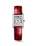 LNGS Mini DolceVita 29mm Watch with Red Alligator Strap