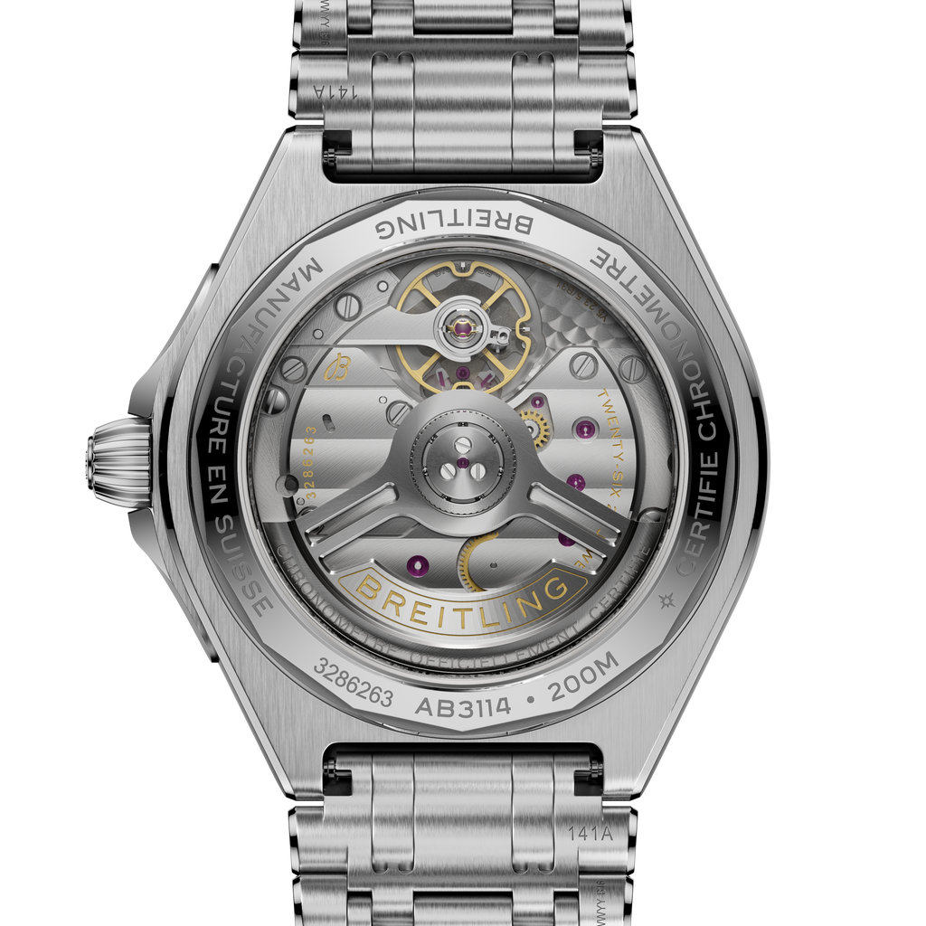 BRT Chronomat B31 Automatic 40 Watch with White Dial