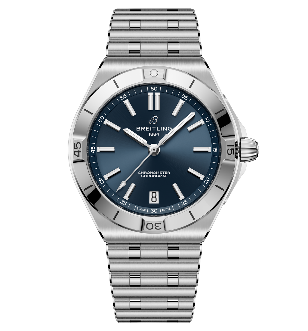 BRT Chronomat B31 Automatic 40 Watch with Blue Dial
