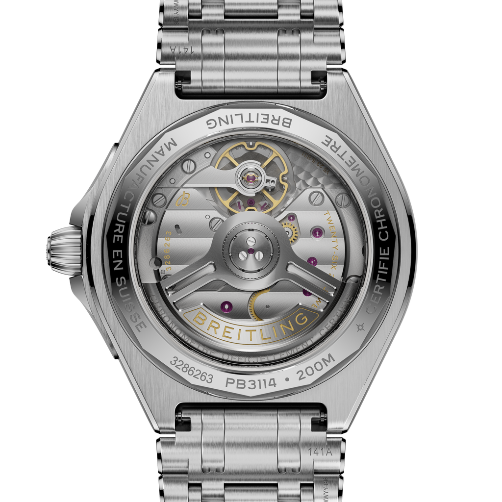 BRT Chronomat B31 Automatic 40 Watch with Ice Blue Dial