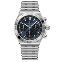 BRT Chronomat B01 Chronograph 42 Watch with Blue Panda Dial