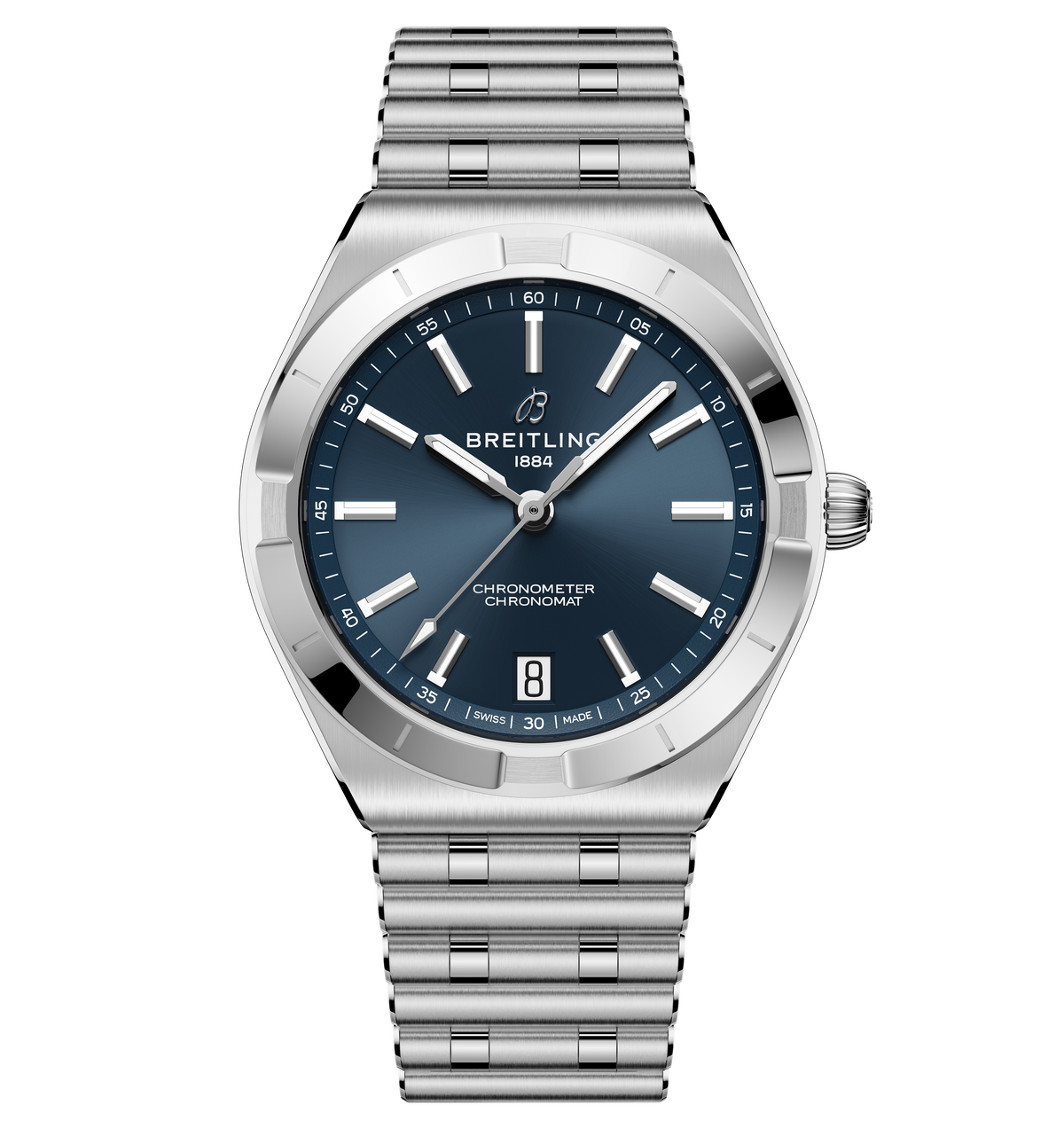BRT Chronomat Automatic 36 Watch with Blue Dial