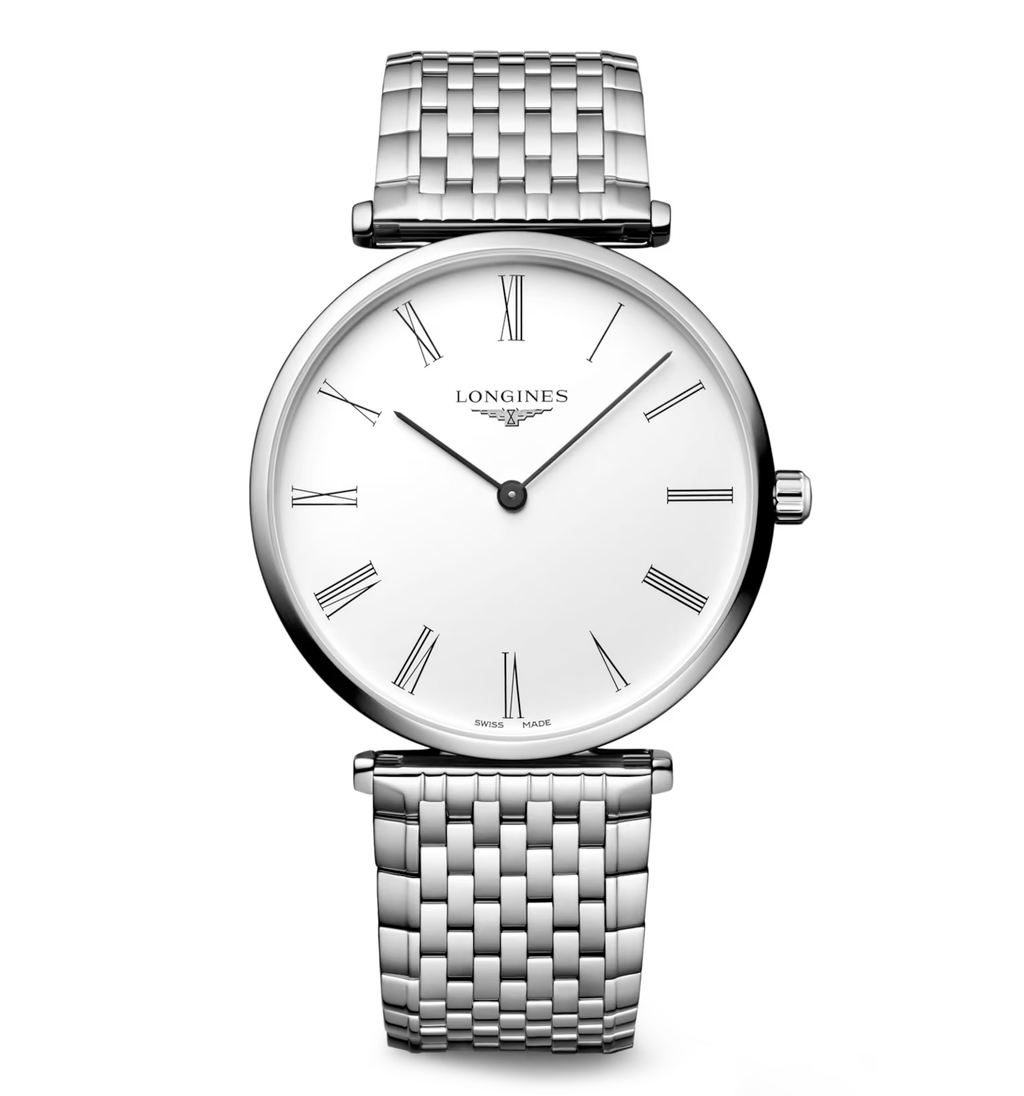 LNGS La Grande Classique De LNGS 38mm Watch with White Dial