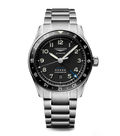 LNGS Spirit Zulu Time 42mm Watch with Black Dial