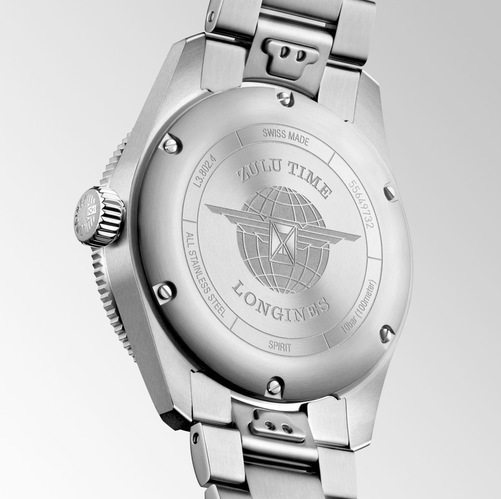 LNGS Spirit Zulu Time 39mm Watch with Blue Dial