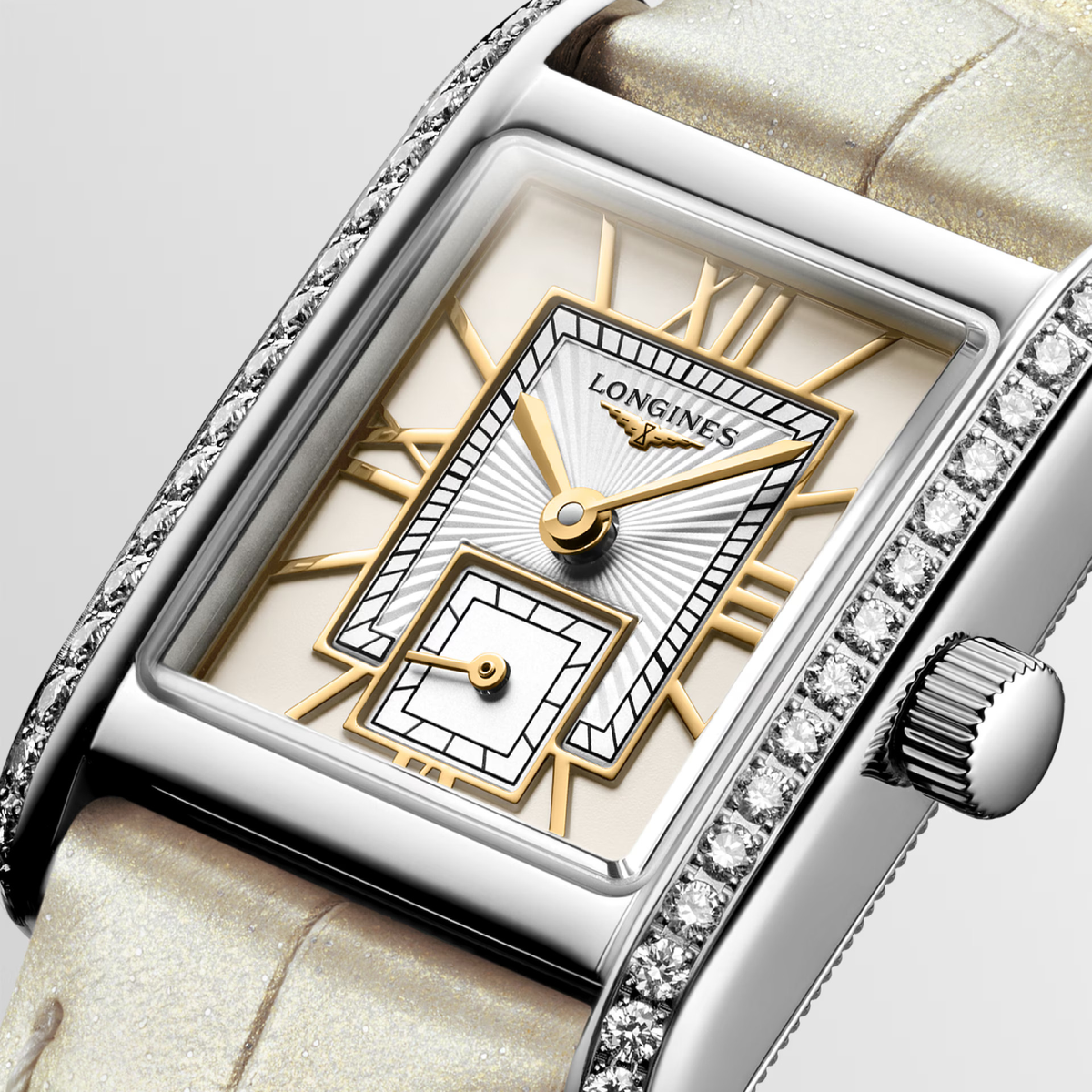 LNGS Mini DolceVita 29mm Watch with Ivory Dial