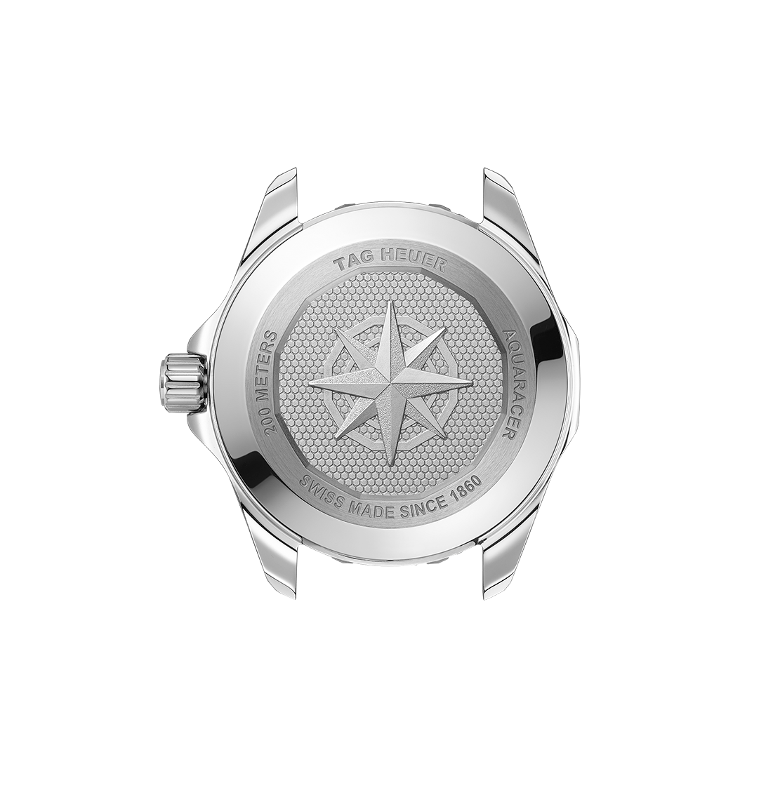 TGHR Aquaracer Professional 200 Solargraph Watch with Black Sunray Brushed Dial