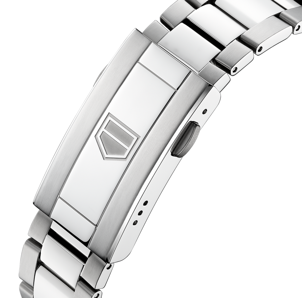 TGHR Aquaracer Professional 200 Solargraph Watch with Black Sunray Brushed Dial