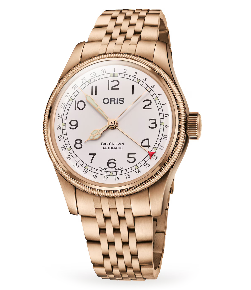 ORS Father Time Limited Edition Watch with White Dial, 40mm