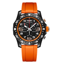 BRT Endurance Pro 44 Watch with Orange Rubber Strap