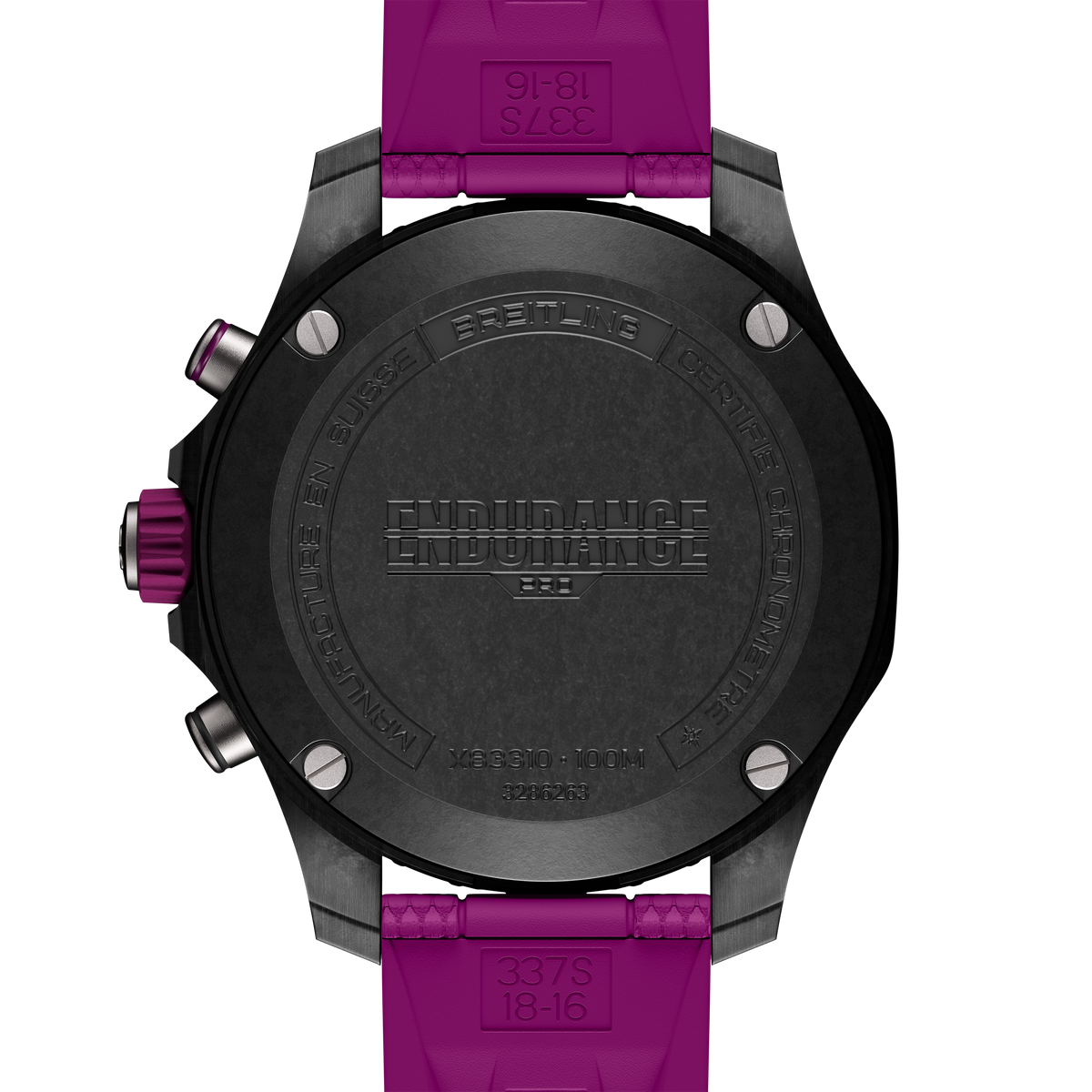 BRT Endurance Pro 38 Watch with Purple Strap