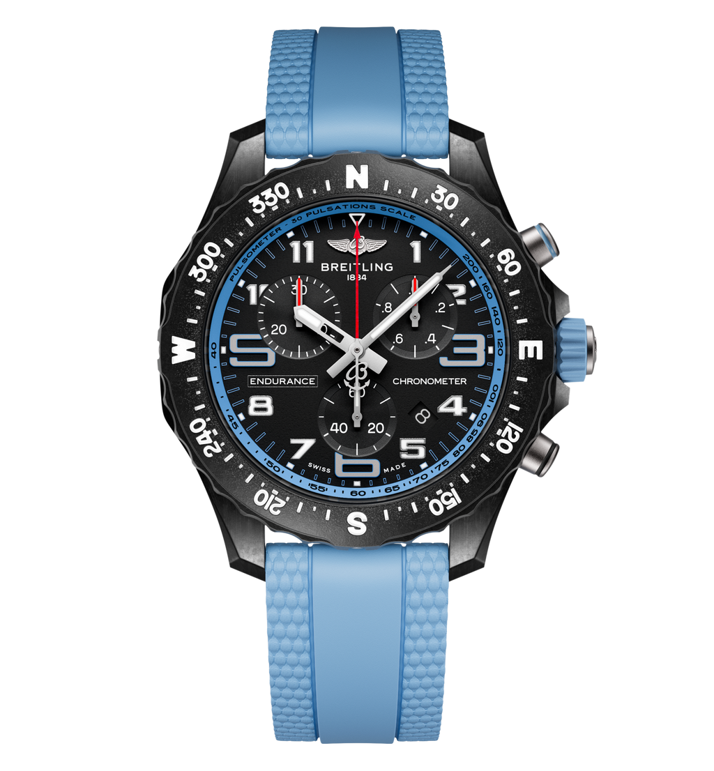 BRT Endurance Pro 38 Watch with Baby Blue Strap