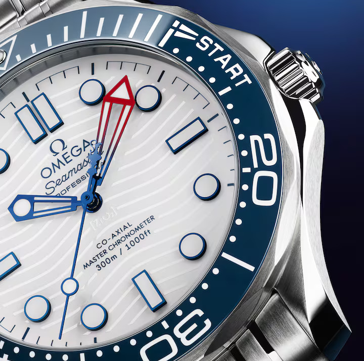 OMG Seamaster Diver 300m, 42mm with Stainless Steel Bracelet
