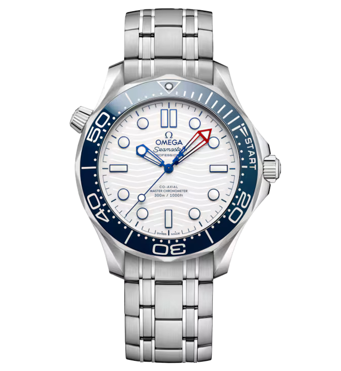 OMG Seamaster Diver 300m, 42mm with Stainless Steel Bracelet