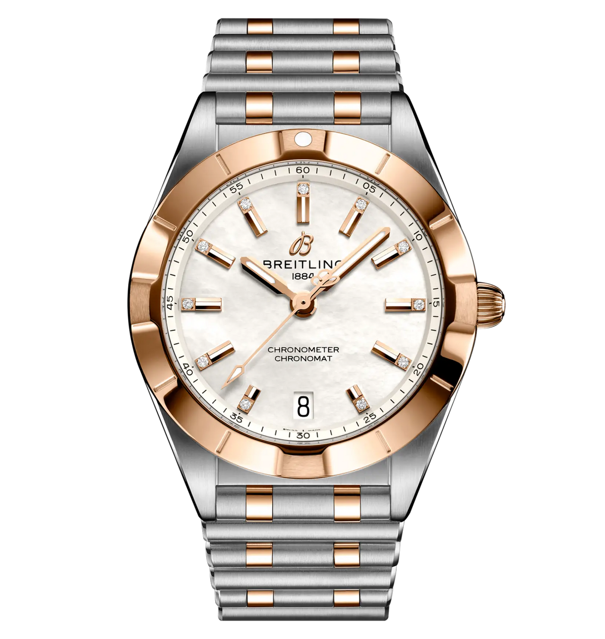 BRT Chronomat 32 Watch with Diamonds