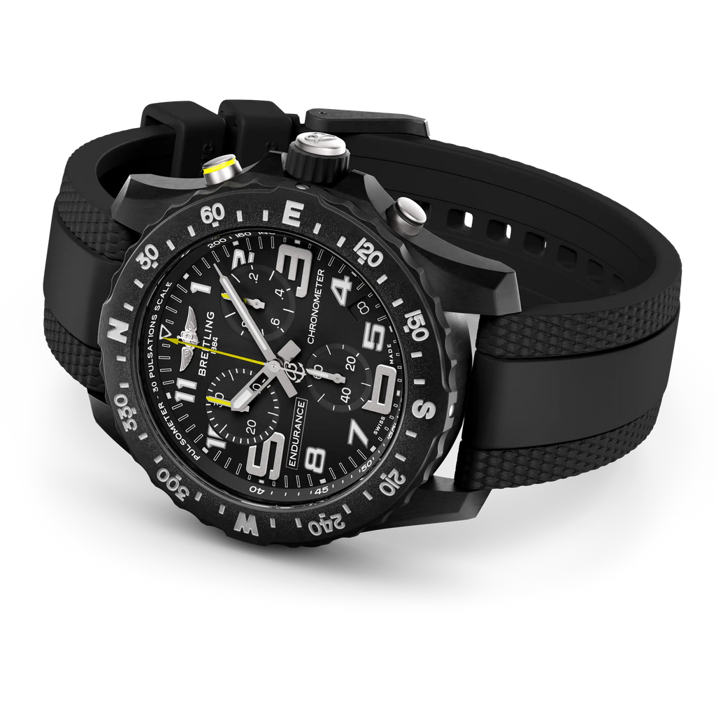 BRT Endurance Pro 44 Watch with Black Rubber Strap