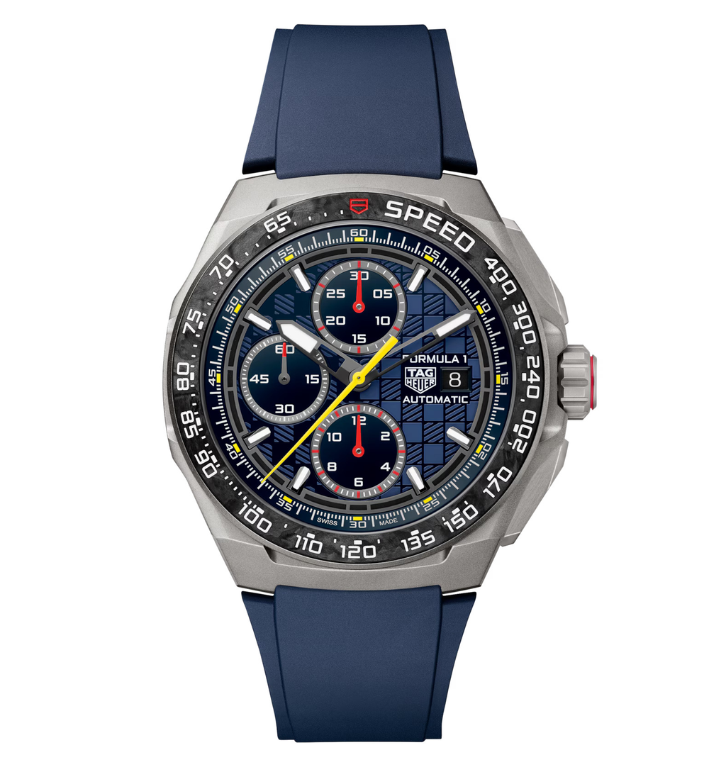 TGHR Formula 1 Chronograph X Oracle Red Bull Racing Watch with Blue Dial