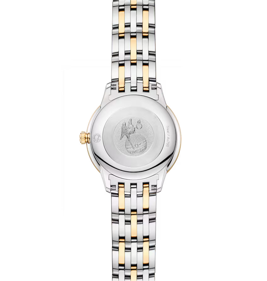 OMG De Ville Prestige, 27.50mm with Stainless Steel and Yellow Gold Bracelet