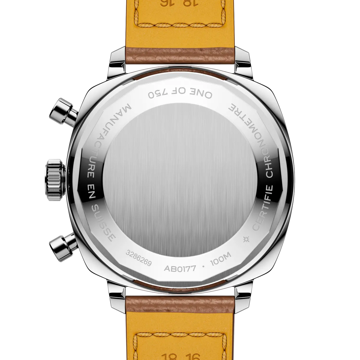 BRT Top Time B01 Racing 38 Watch with Beige Leather Strap, Limited Edition
