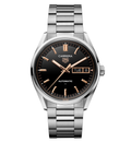 TGHR Carrera Day-Date Watch with Stainless Steel Bracelet