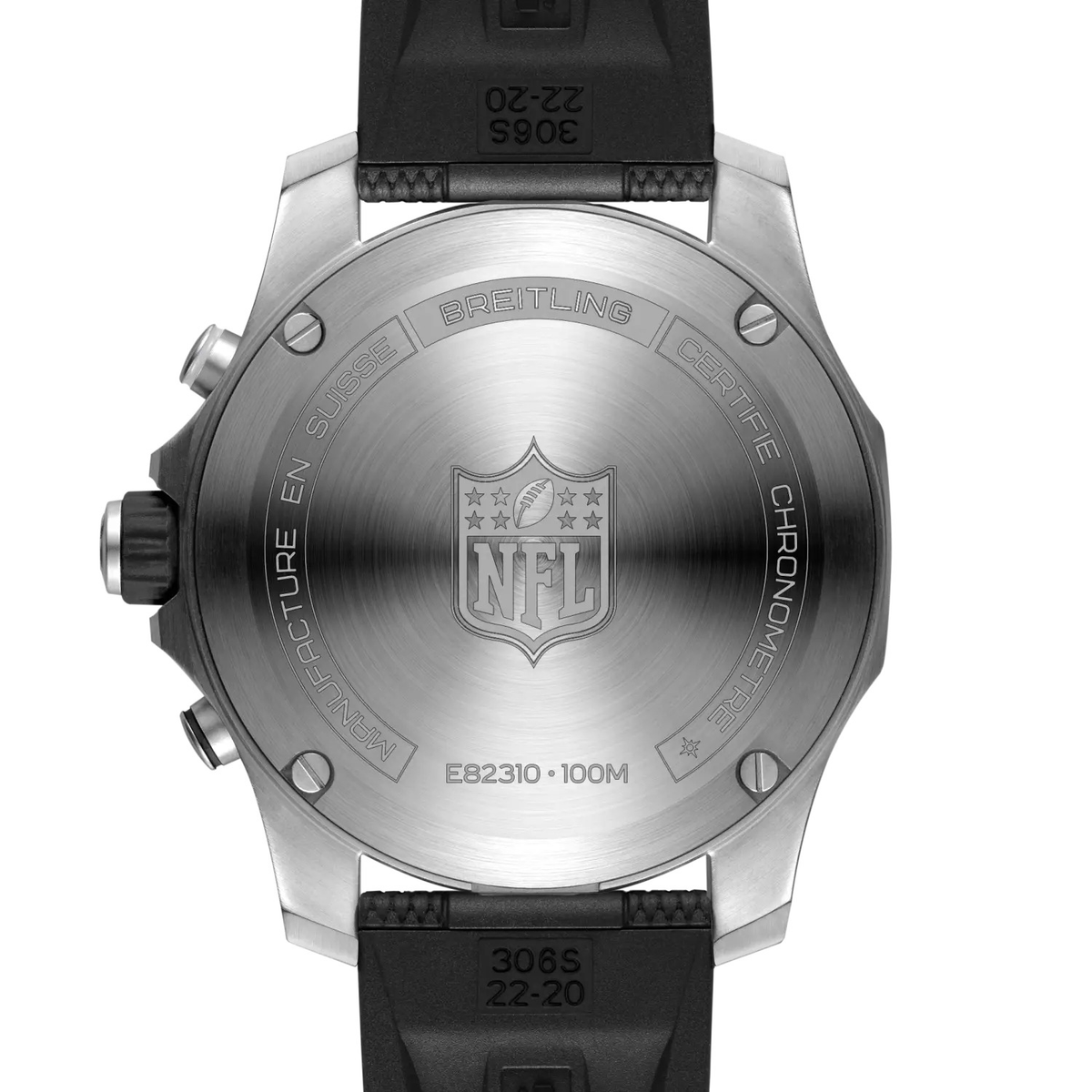 BRT Professional Endurance Pro 44 NFL New York Giants Edition with Rubber Strap