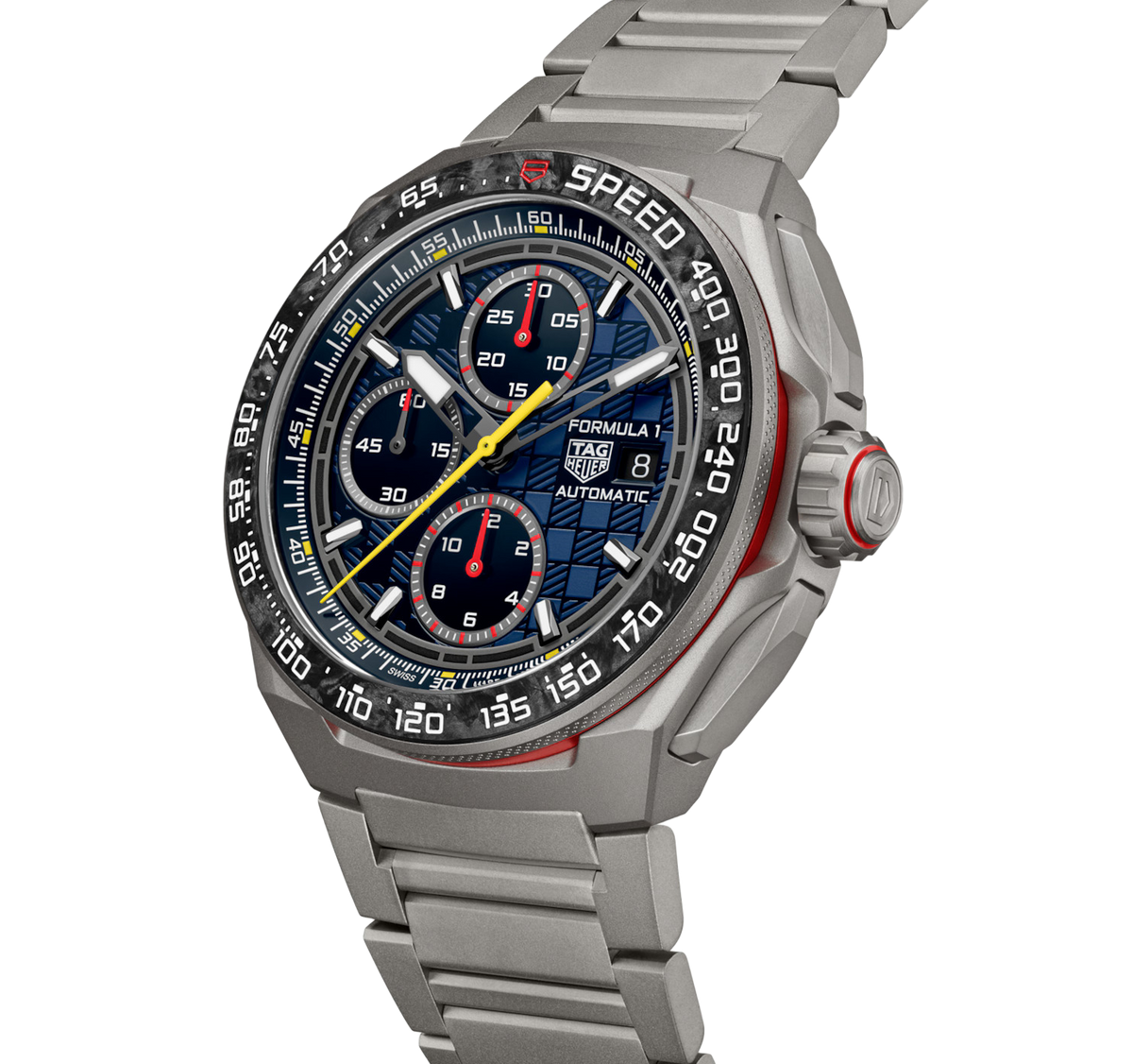 TGHR Formula 1 Chronograph X Oracle Red Bull Racing Watch with Titanium Bracelet