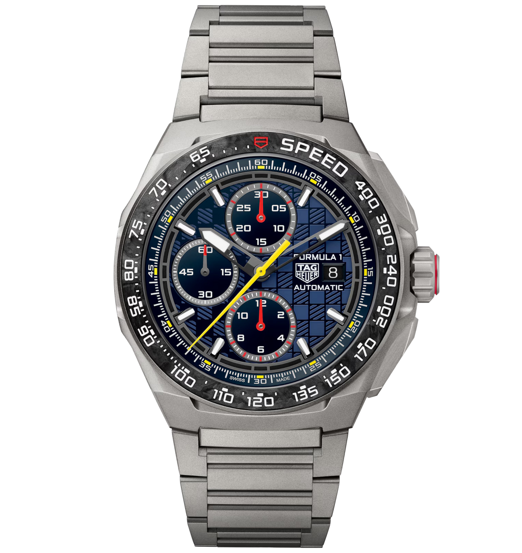 TGHR Formula 1 Chronograph X Oracle Red Bull Racing Watch with Titanium Bracelet