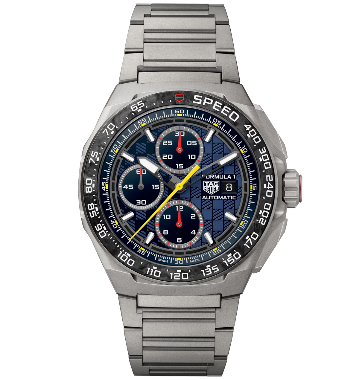 TGHR Formula 1 Chronograph X Oracle Red Bull Racing Watch with Titanium Bracelet