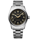 LNGS Spirit Pilot 39mm Watch with Stainless Steel Bracelet