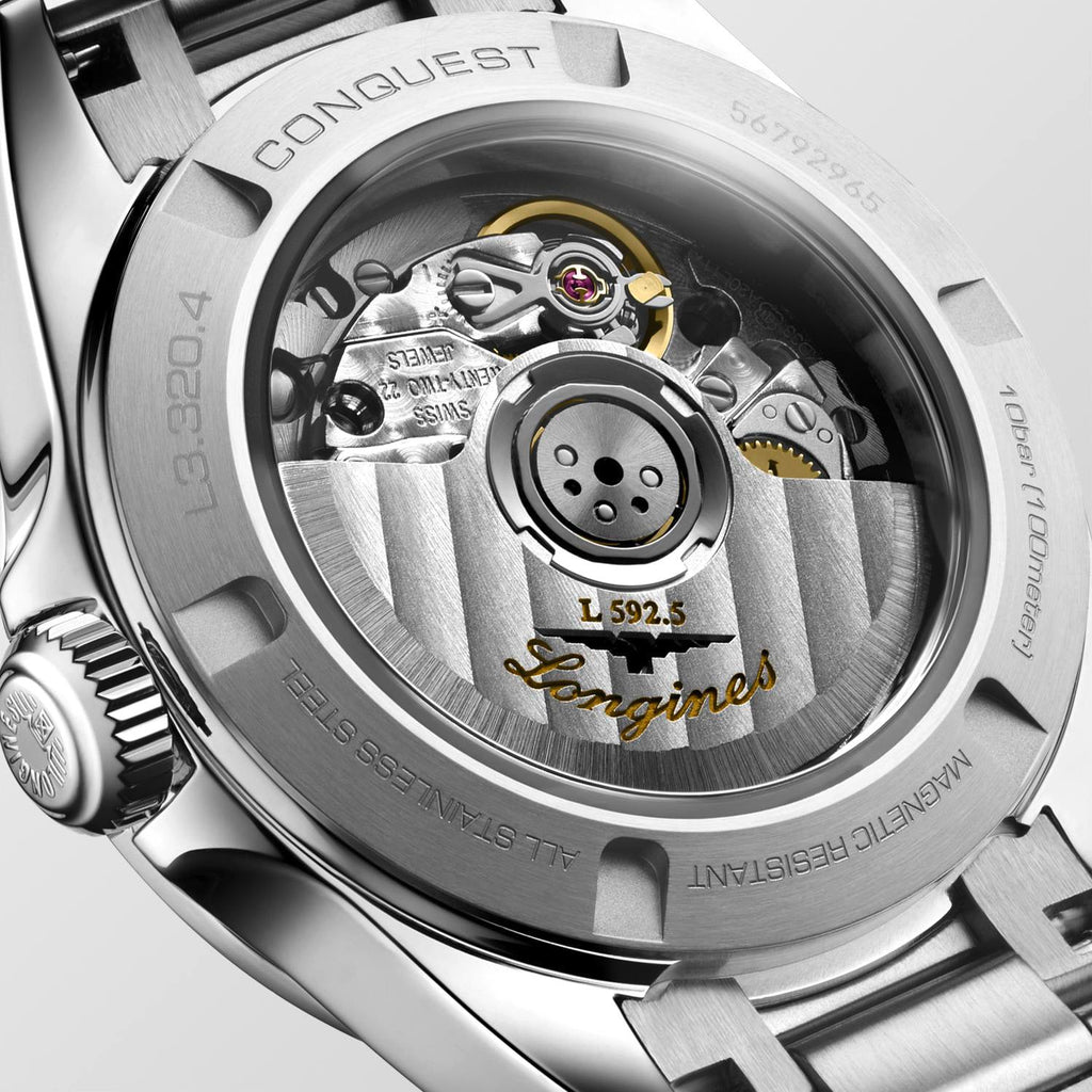 LNGS Conquest 30mm Watch with Mother-of-Pearl Dial