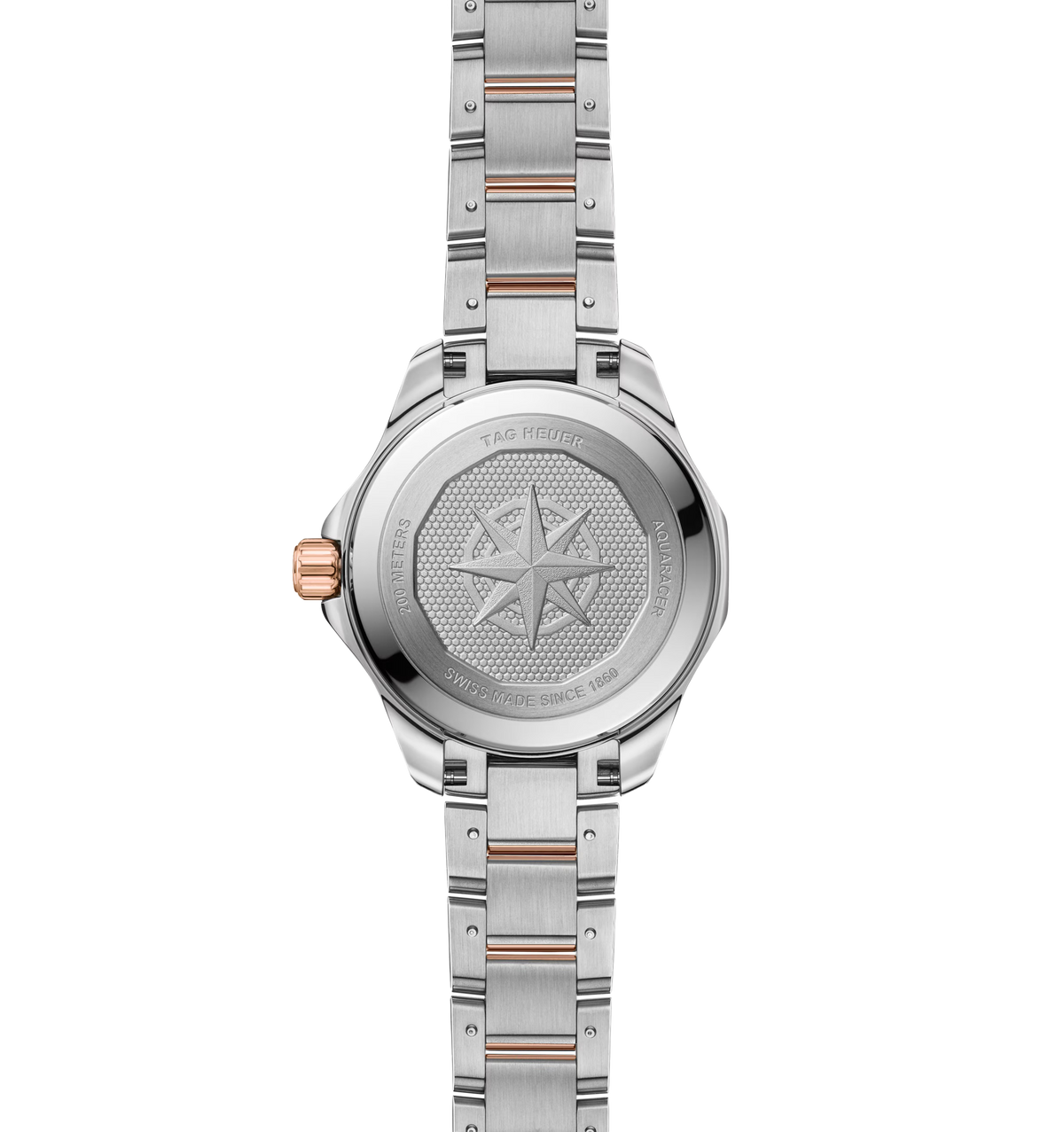 TGHR Aquaracer Professional 200 Solargraph Watch with Diamond Dial